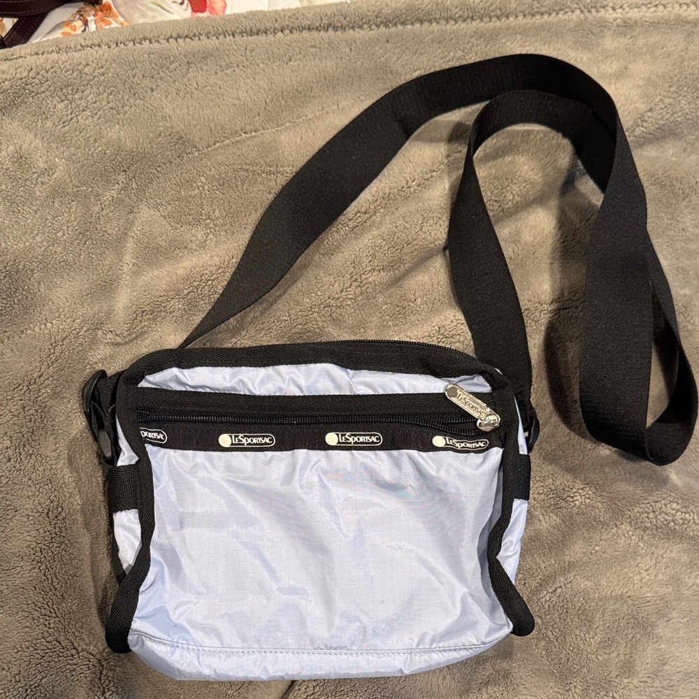 LeSportsac Black and blue Messenger Bag